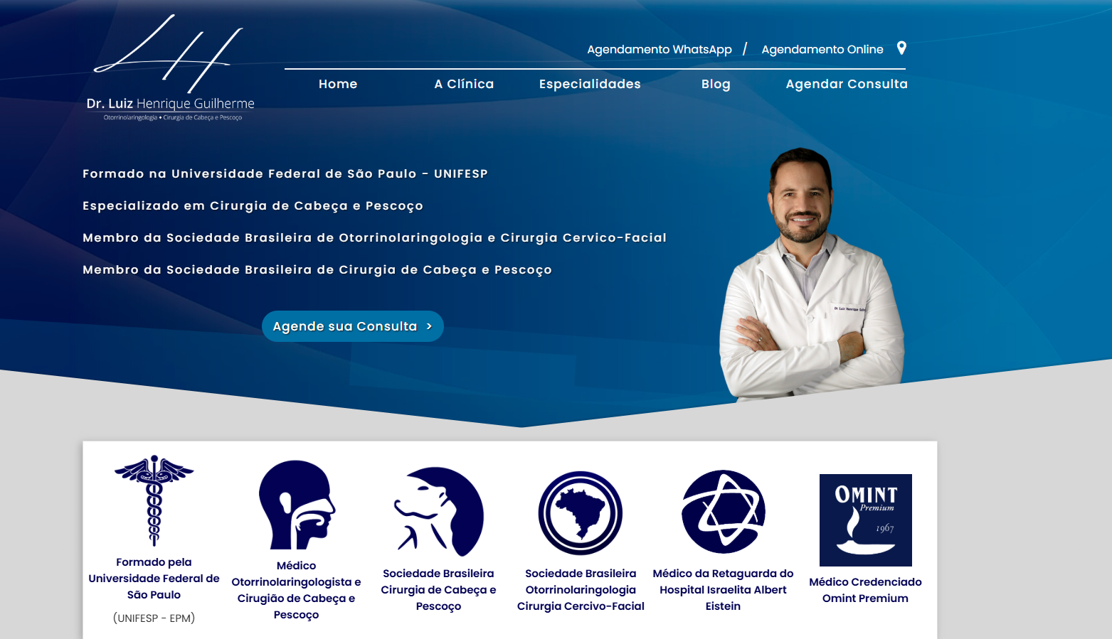 Dr. Luiz Website Development